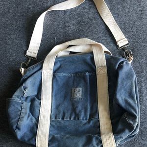 Borelli Distressed Denim Bag